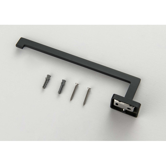 Полотенцедержатель Aquatek Либра AQ4319MB, цвет чёрный матовый - 2 Полотенцедержатель Aquatek Либра AQ4319MB, цвет чёрный матовый фото 2