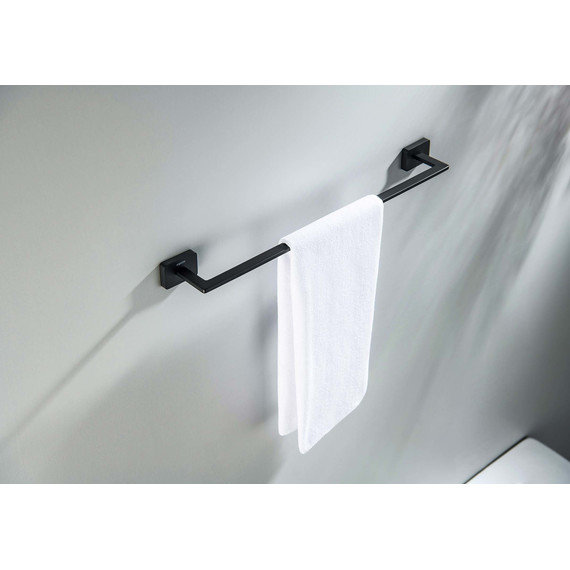 Полотенцедержатель Aquatek Либра AQ4320MB, цвет чёрный матовый - 5 Полотенцедержатель Aquatek Либра AQ4320MB, цвет чёрный матовый фото 5