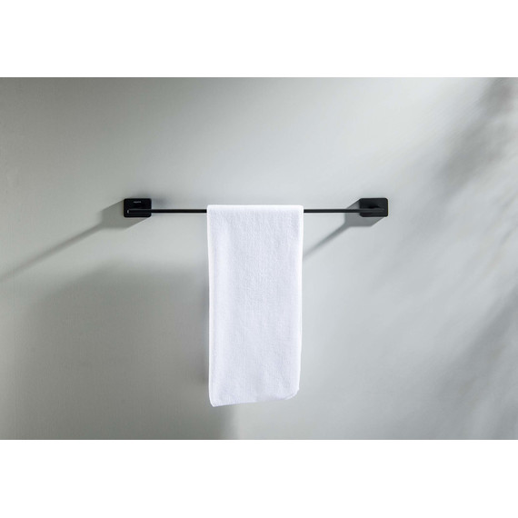 Полотенцедержатель Aquatek Либра AQ4320MB, цвет чёрный матовый - 3 Полотенцедержатель Aquatek Либра AQ4320MB, цвет чёрный матовый фото 3