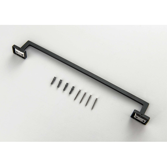 Полотенцедержатель Aquatek Либра AQ4320MB, цвет чёрный матовый - 2 Полотенцедержатель Aquatek Либра AQ4320MB, цвет чёрный матовый фото 2