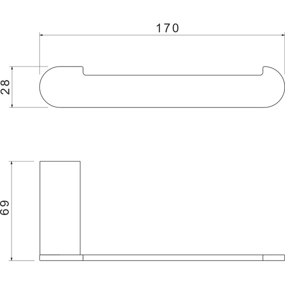 Держатель для туалетной бумаги Aquatek Лира AQ4408CR фото 6