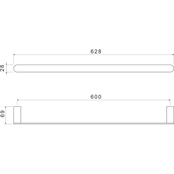 Полотенцедержатель Aquatek Лира AQ4414CR - 8 Полотенцедержатель Aquatek Лира AQ4414CR фото 8