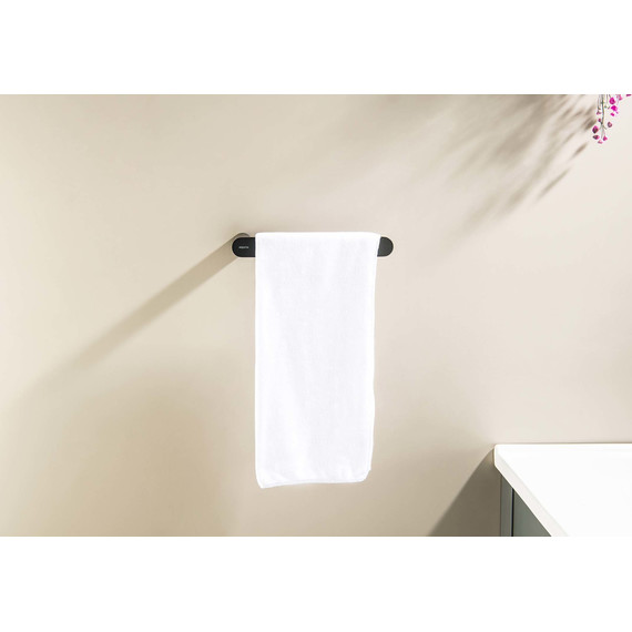 Полотенцедержатель Aquatek Лира AQ4419MB, цвет чёрный матовый - 4 Полотенцедержатель Aquatek Лира AQ4419MB, цвет чёрный матовый фото 4