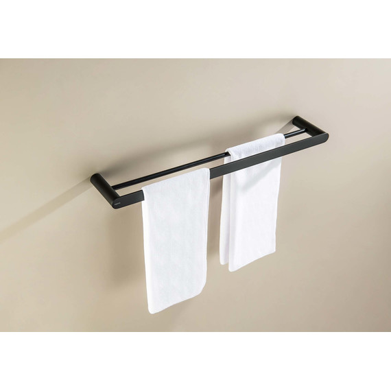 Полотенцедержатель Aquatek Лира AQ4430MB, цвет чёрный матовый - 5 Полотенцедержатель Aquatek Лира AQ4430MB, цвет чёрный матовый фото 5