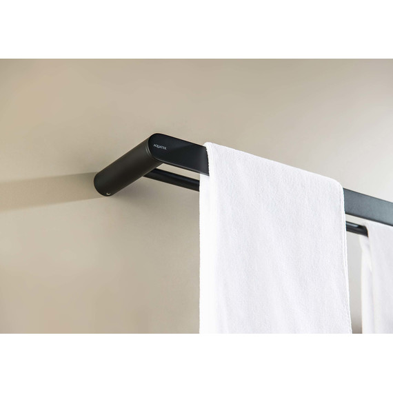 Полотенцедержатель Aquatek Лира AQ4430MB, цвет чёрный матовый - 3 Полотенцедержатель Aquatek Лира AQ4430MB, цвет чёрный матовый фото 3