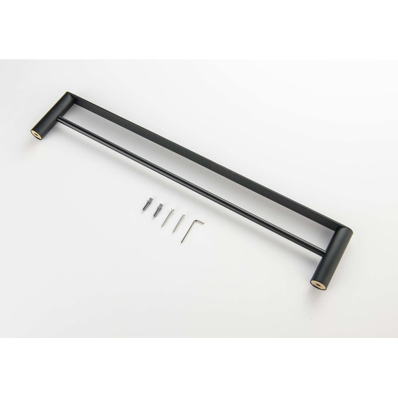 Полотенцедержатель Aquatek Лира AQ4430MB, цвет чёрный матовый - 2 Полотенцедержатель Aquatek Лира AQ4430MB, цвет чёрный матовый фото 2