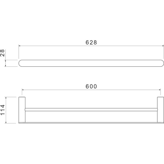 Полотенцедержатель Aquatek Лира AQ4430MB, цвет чёрный матовый - 6 Полотенцедержатель Aquatek Лира AQ4430MB, цвет чёрный матовый фото 6