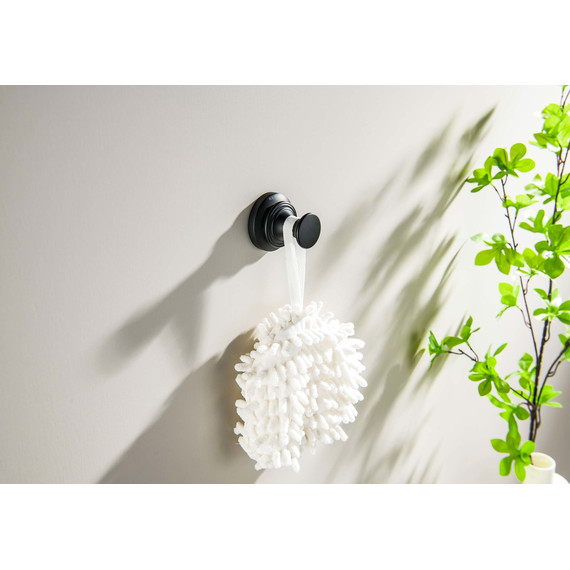 Крючок Aquatek Классик AQ4501MB, цвет чёрный матовый фото 5