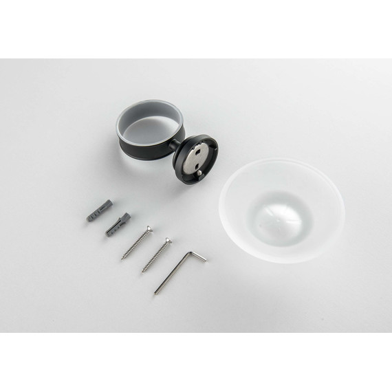 Мыльница Aquatek Классик AQ4503MB, цвет чёрный матовый фото 3