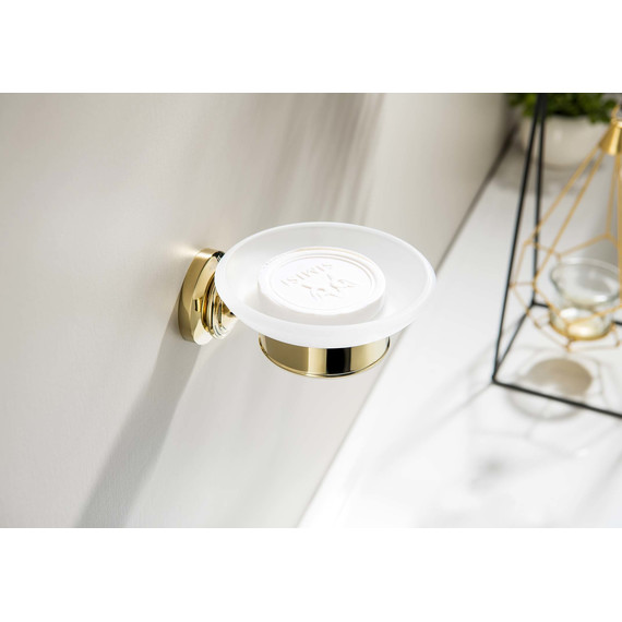 Мыльница Aquatek Классик AQ4503PG, цвет золото фото 5