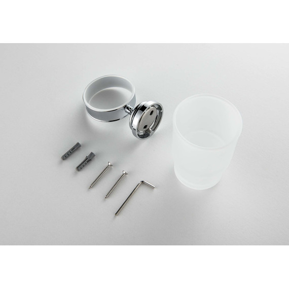 Стакан для зубных щеток Aquatek Классик AQ4504CR - 2 Стакан для зубных щеток Aquatek Классик AQ4504CR фото 2