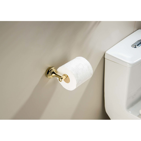 Держатель для туалетной бумаги Aquatek Классик AQ4508PG, цвет золото фото 5