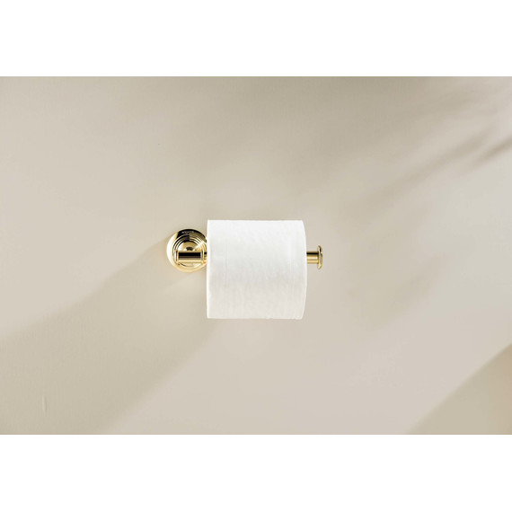 Держатель для туалетной бумаги Aquatek Классик AQ4508PG, цвет золото фото 4