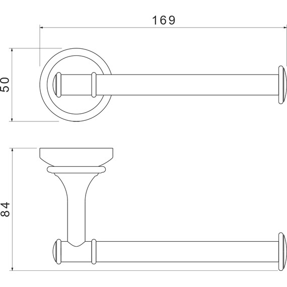 Держатель для туалетной бумаги Aquatek Классик AQ4508PG, цвет золото фото 6