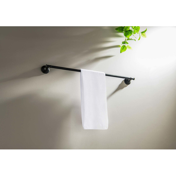 Полотенцедержатель Aquatek Классик AQ4514MB, цвет чёрный матовый - 3 Полотенцедержатель Aquatek Классик AQ4514MB, цвет чёрный матовый фото 3