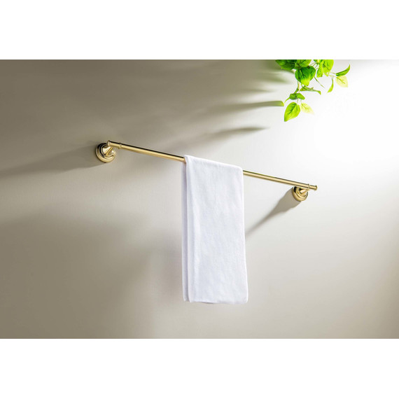 Полотенцедержатель Aquatek Классик AQ4514PG, цвет золото - 3 Полотенцедержатель Aquatek Классик AQ4514PG, цвет золото фото 3