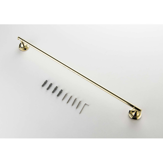 Полотенцедержатель Aquatek Классик AQ4514PG, цвет золото - 2 Полотенцедержатель Aquatek Классик AQ4514PG, цвет золото фото 2