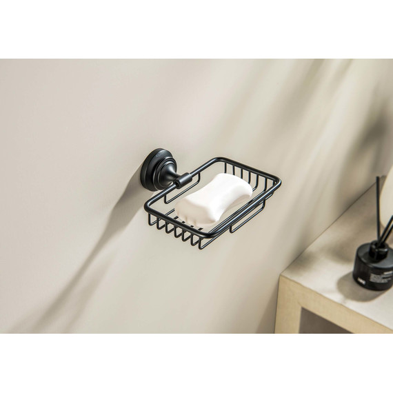 Мыльница Aquatek Классик AQ4533MB, цвет чёрный матовый фото 5