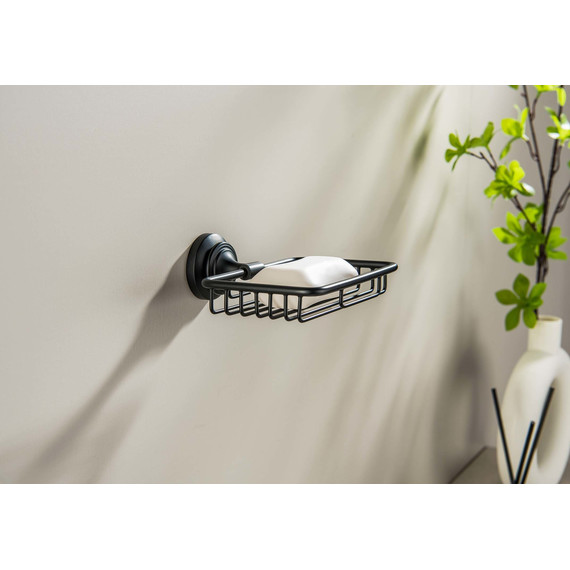 Мыльница Aquatek Классик AQ4533MB, цвет чёрный матовый фото 4