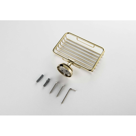 Мыльница Aquatek Классик AQ4533PG, цвет золото фото 3