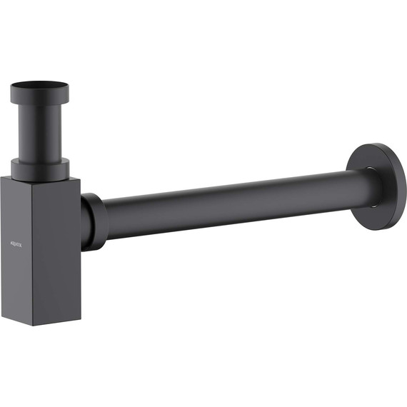 Сифон для умывальника Aquatek AQ6013MB, чёрный матовый фото 5