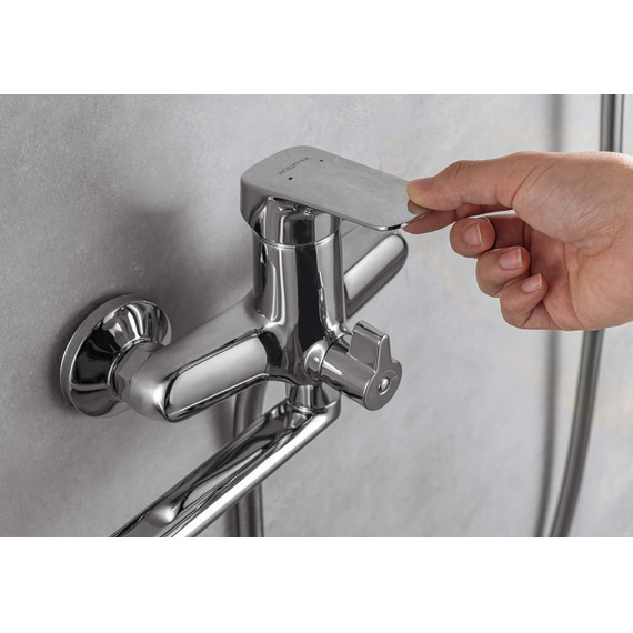 Смеситель для ванны Aquatek Вега AQ1033CR, Цвет производителя: хром фото 6