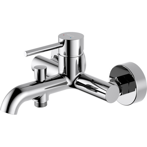 Набор смесителей 3 в 1 для ванны с коротким изливом Aquatek Европа AQ1330CR, Цвет производителя: хром - 3 Набор смесителей 3 в 1 для ванны с коротким изливом Aquatek Европа AQ1330CR, Цвет производителя: хром фото 3