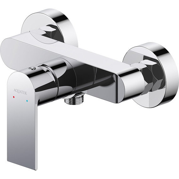Набор смесителей 3 в 1 для душа Aquatek Лира AQ1431CR, Цвет производителя: хром фото 3