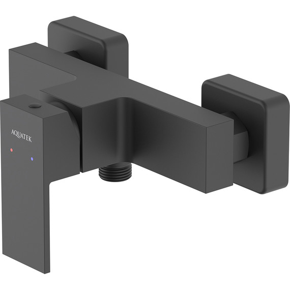 Смеситель для душа Aquatek Либра AQ1632MB, чёрный матовый, Цвет производителя: чёрный матовый фото 2