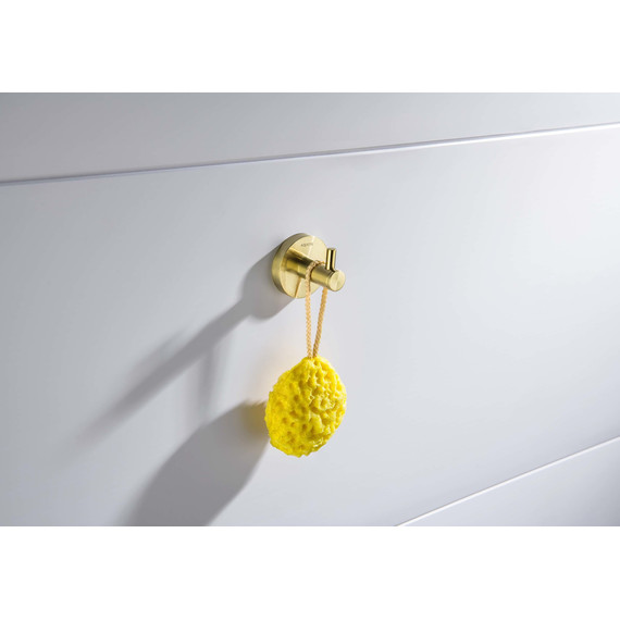 Крючок Aquatek Европа AQ4101BG, цвет золото шлифованное фото 4