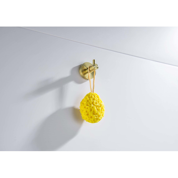 Крючок Aquatek Европа AQ4101BG, цвет золото шлифованное фото 5