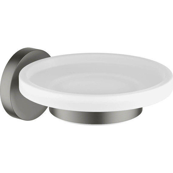 Мыльница Aquatek Европа AQ4103BGM, цвет чёрный хром шлифованный фото 2