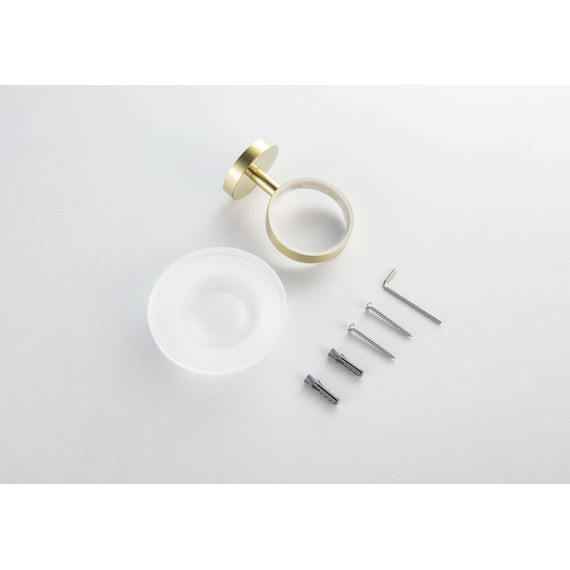 Мыльница Aquatek Европа AQ4103BG, цвет золото шлифованное фото 3