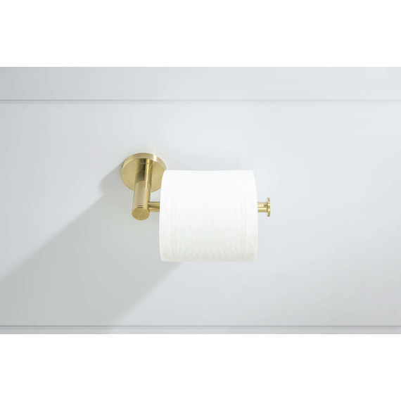 Держатель для туалетной бумаги Aquatek Европа AQ4108BG, цвет золото шлифованное фото 4