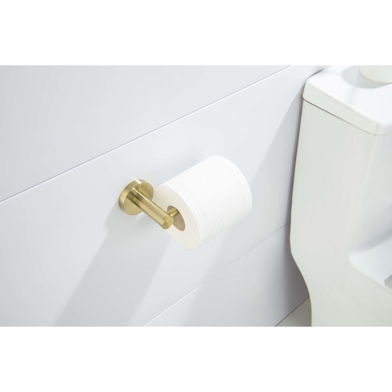 Держатель для туалетной бумаги Aquatek Европа AQ4108BG, цвет золото шлифованное фото 6