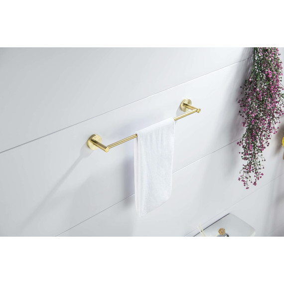 Полотенцедержатель Aquatek Европа AQ4114BG, цвет золото шлифованное - 4 Полотенцедержатель Aquatek Европа AQ4114BG, цвет золото шлифованное фото 4