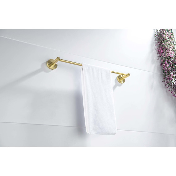 Полотенцедержатель Aquatek Европа AQ4114BG, цвет золото шлифованное - 5 Полотенцедержатель Aquatek Европа AQ4114BG, цвет золото шлифованное фото 5