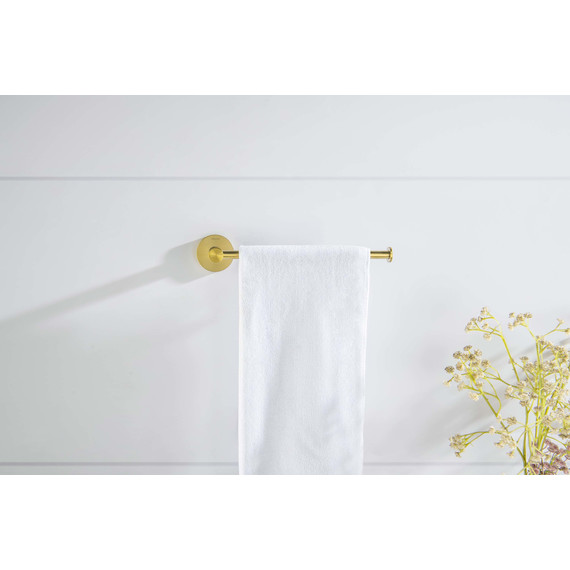 Полотенцедержатель Aquatek Европа AQ4119BG, цвет золото шлифованное - 5 Полотенцедержатель Aquatek Европа AQ4119BG, цвет золото шлифованное фото 5