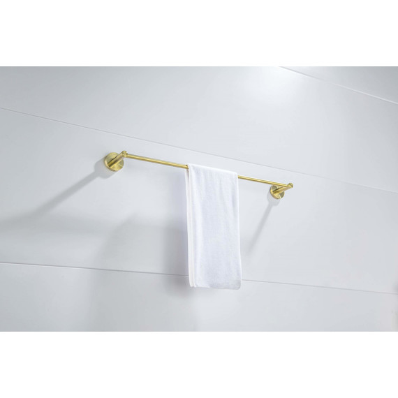 Полотенцедержатель Aquatek Европа AQ4120BG, цвет золото шлифованное - 4 Полотенцедержатель Aquatek Европа AQ4120BG, цвет золото шлифованное фото 4