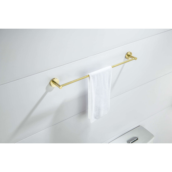 Полотенцедержатель Aquatek Европа AQ4120BG, цвет золото шлифованное - 6 Полотенцедержатель Aquatek Европа AQ4120BG, цвет золото шлифованное фото 6