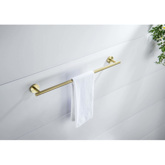 Полотенцедержатель Aquatek Оберон AQ4214BG, цвет золото шлифованное - 4 Полотенцедержатель Aquatek Оберон AQ4214BG, цвет золото шлифованное фото 4