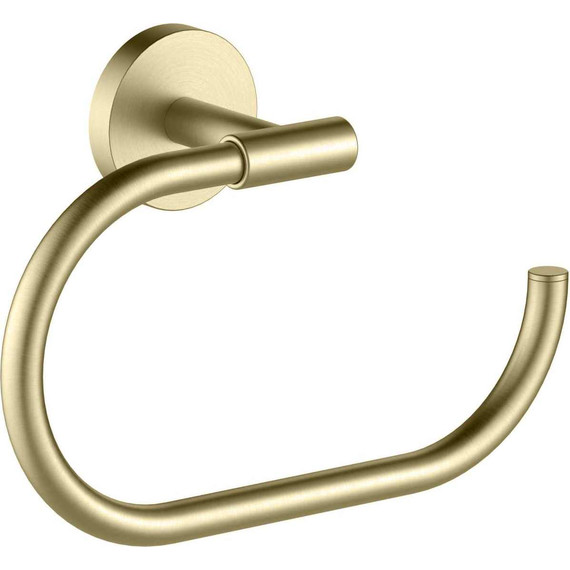 Кольцо для полотенец Aquatek Оберон AQ4221BG, цвет золото шлифованное - 2 Кольцо для полотенец Aquatek Оберон AQ4221BG, цвет золото шлифованное фото 2