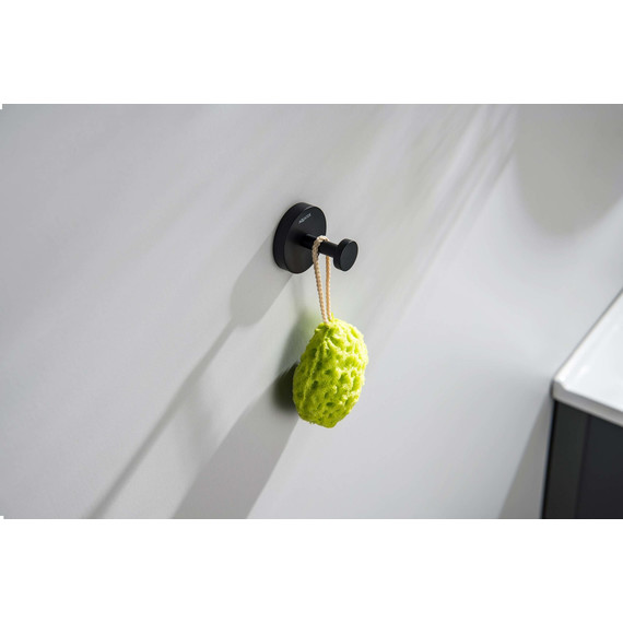 Крючок Aquatek Бетта AQ4601MB, цвет чёрный матовый фото 3