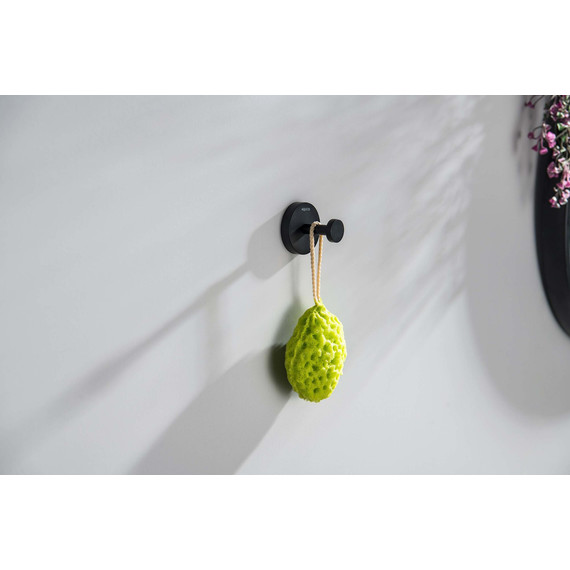 Крючок Aquatek Бетта AQ4601MB, цвет чёрный матовый фото 4