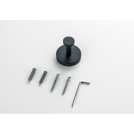 Крючок Aquatek Бетта AQ4601MB, цвет чёрный матовый фото 6