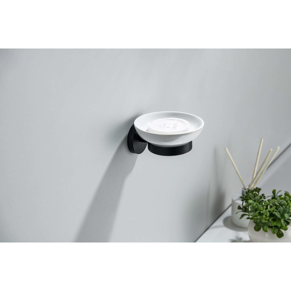 Мыльница Aquatek Бетта AQ4603MB, цвет чёрный матовый фото 3