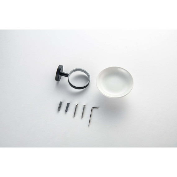 Мыльница Aquatek Бетта AQ4603MB, цвет чёрный матовый фото 6