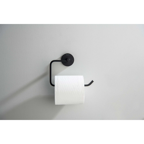 Держатель для туалетной бумаги Aquatek Бетта AQ4608MB, цвет чёрный матовый фото 5