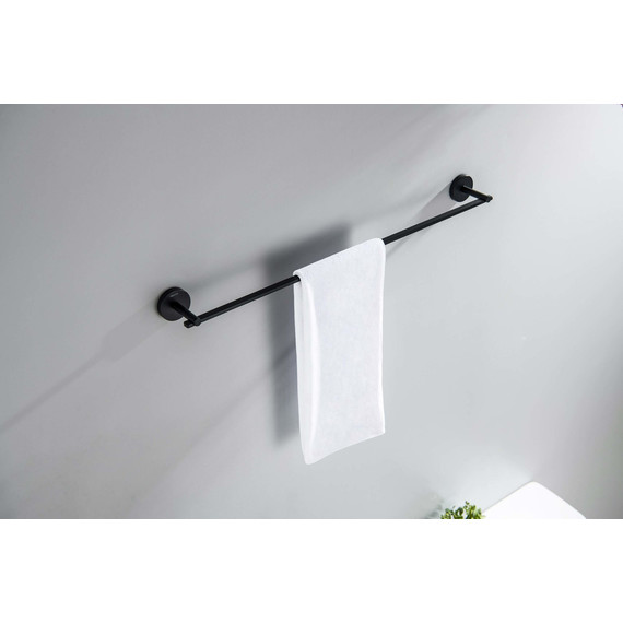 Полотенцедержатель Aquatek Бетта AQ4614MB, цвет чёрный матовый - 3 Полотенцедержатель Aquatek Бетта AQ4614MB, цвет чёрный матовый фото 3