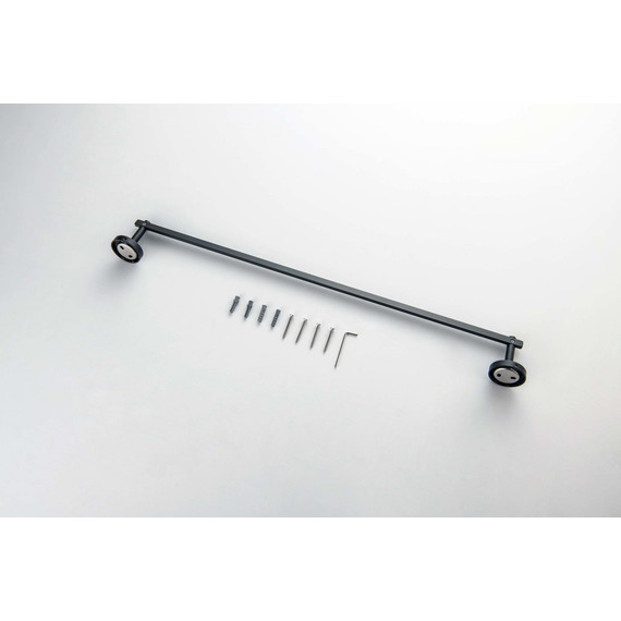 Полотенцедержатель Aquatek Бетта AQ4614MB, цвет чёрный матовый - 6 Полотенцедержатель Aquatek Бетта AQ4614MB, цвет чёрный матовый фото 6